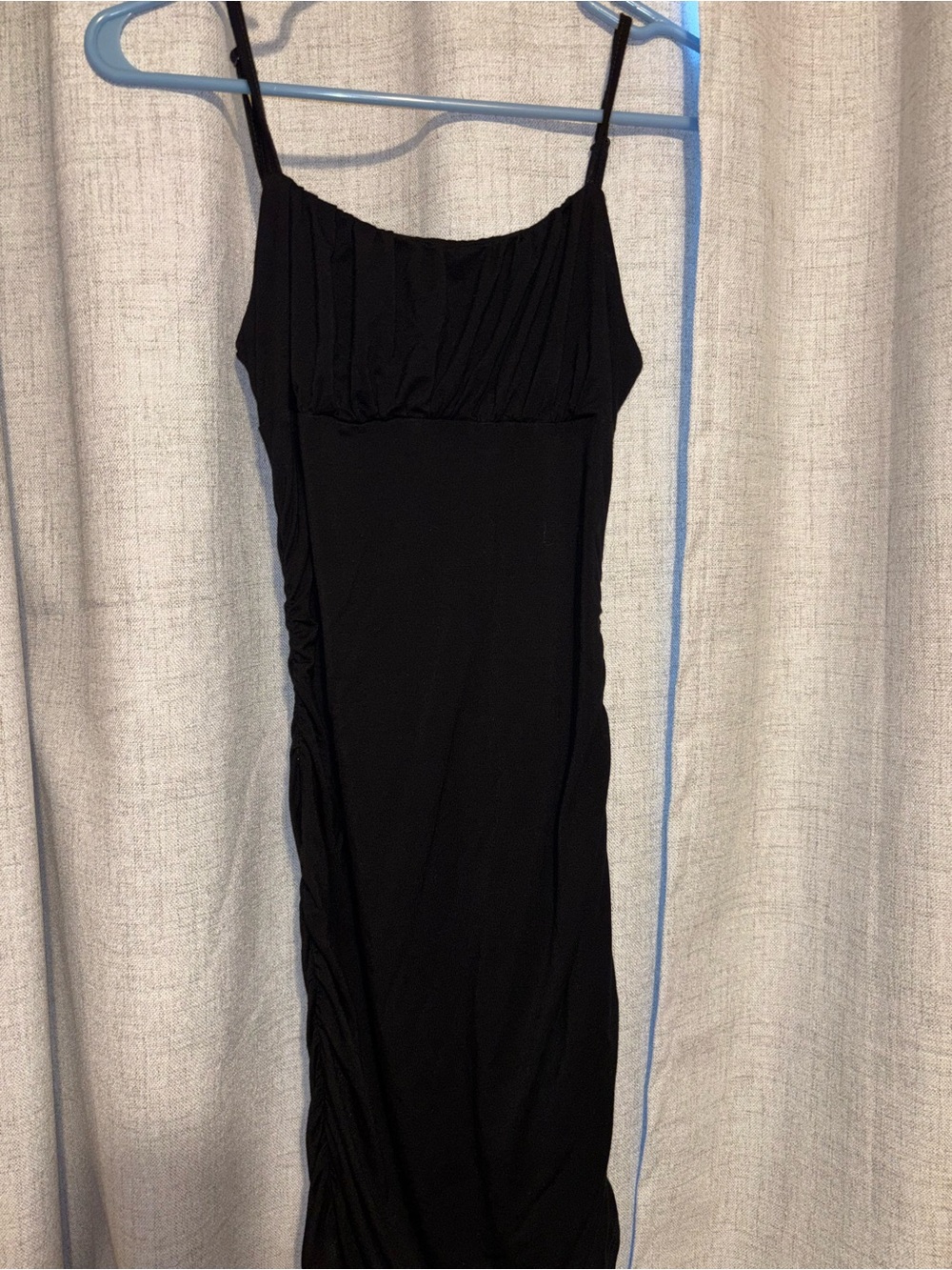 Classic Black Spaghetti Strap Dress